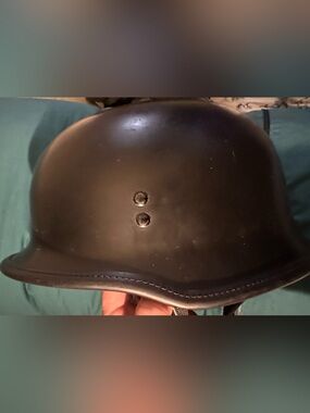 Highway21 Model 9MM Military Style German Shorty Steel Helmet Unisex Size:S